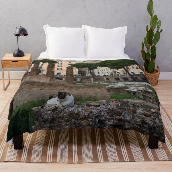 Item preview, Oh So Rome - Cats, Umbrella Pines and Ancient Ruins designed and sold by Georgia Mizuleva.