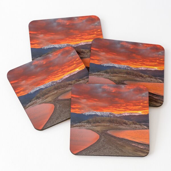 Item preview, Sunset at Plastiras lake designed and sold by Hercules Milas.