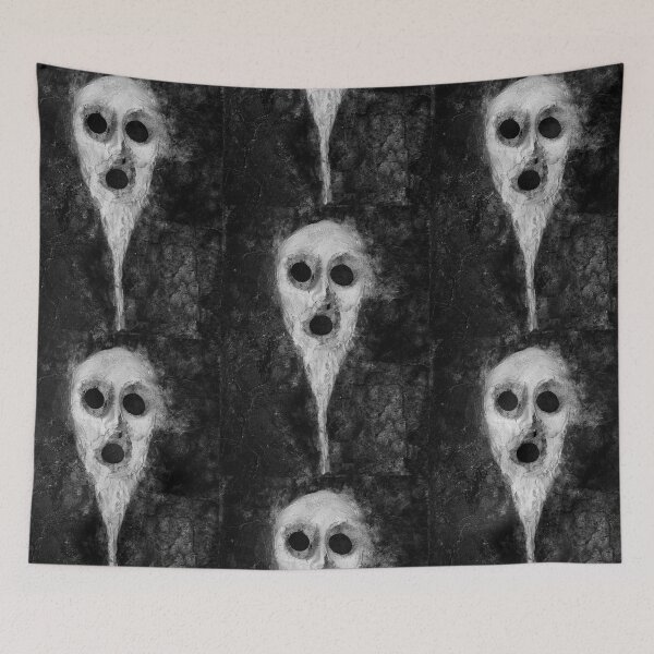 Item preview, spooky face coming out of wall  designed and sold by JuliaWatkins.
