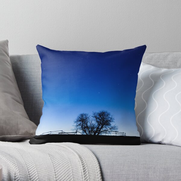 Twilight corral Throw Pillow
