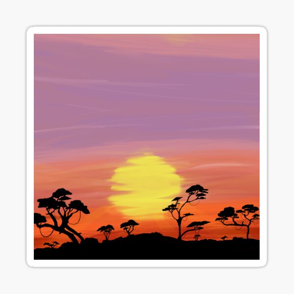 Item preview, African Sunset designed and sold by artisangriffink.
