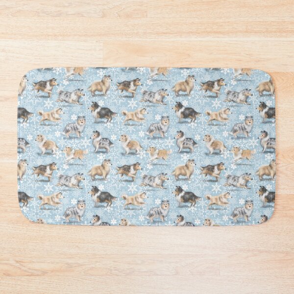 Item preview, The Christmas Rough collie designed and sold by Elspeth Rose Design.