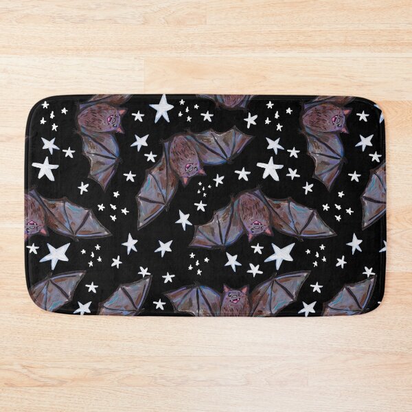 Item preview, Creepy Cute Hand Painted Halloween Bat Pattern designed and sold by RobertPhelpsArt.