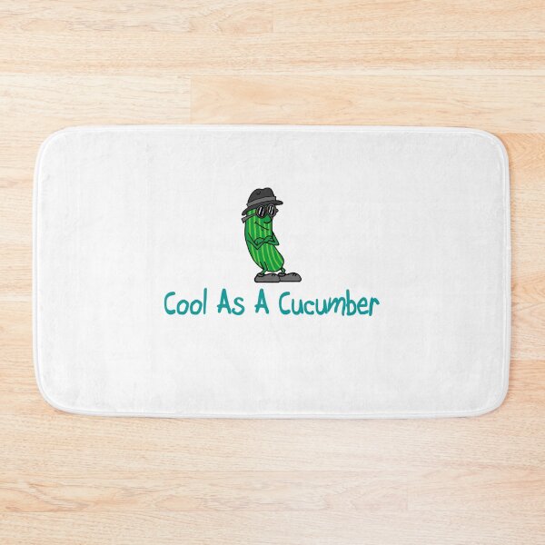 Item preview, Cool As A Cucumber Funny Veggie Cartoon designed and sold by jaycartoonist.