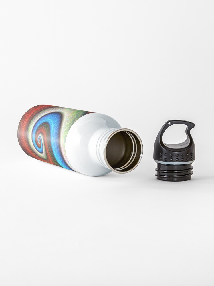 Alternate view of #DeepDream Color Fibonacci Visual Areas Water Bottle