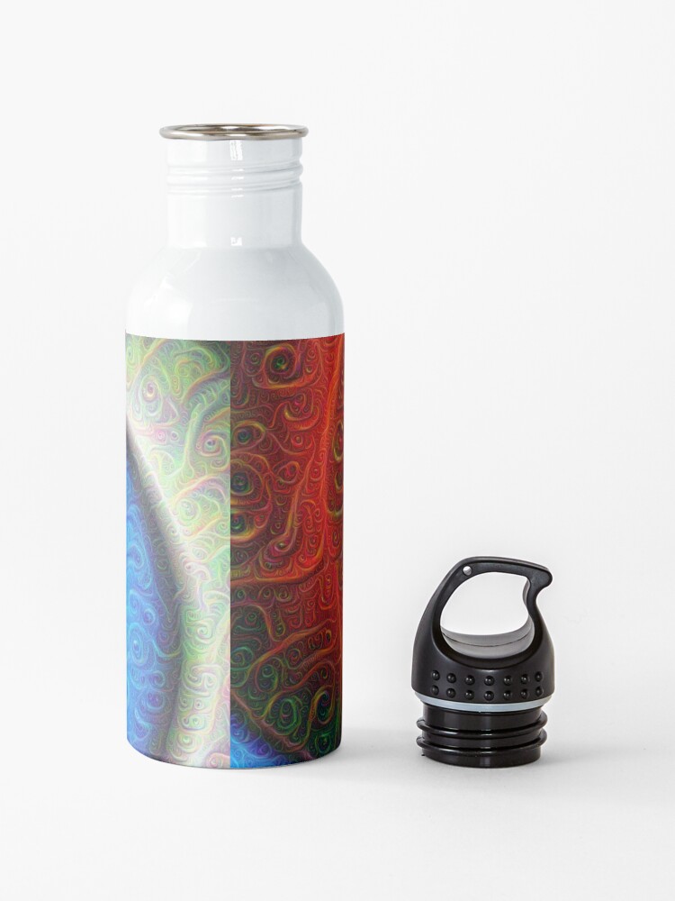 Alternate view of #DeepDream Color Fibonacci Visual Areas Water Bottle