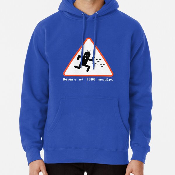 Beware of 1000 needles Pullover Hoodie