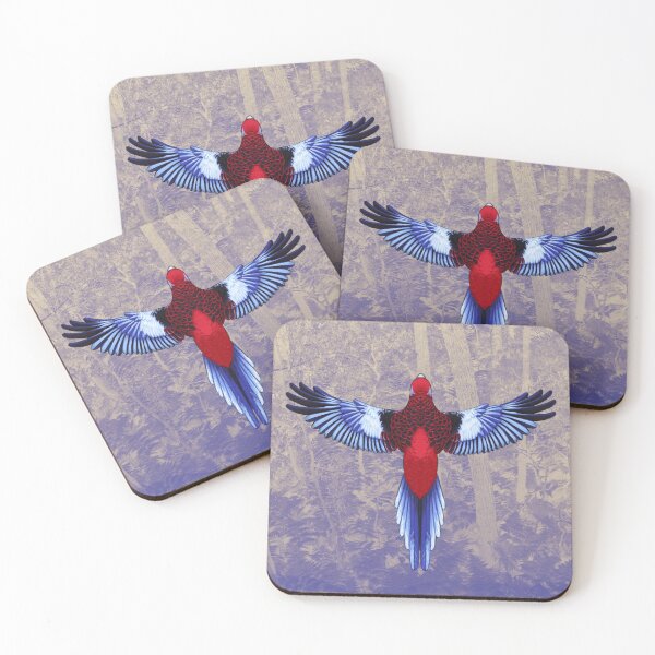 Item preview, Crimson Rosella - Australian Bird designed and sold by Samuel Hardidge.