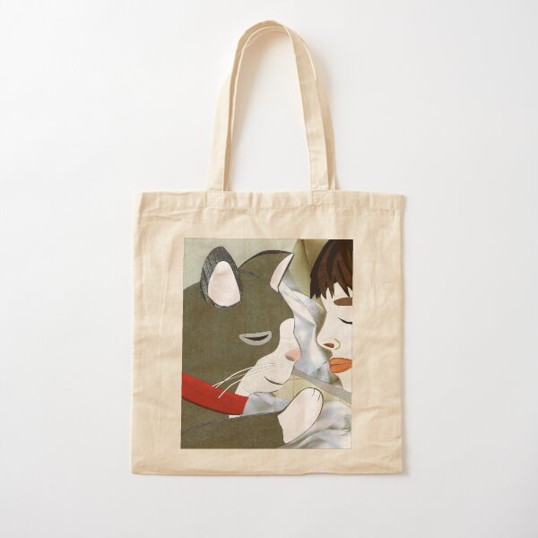 Snuggle Cotton Tote Bag