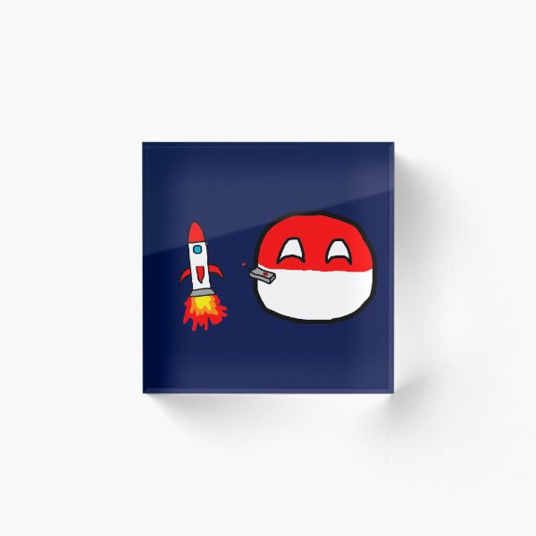 Item preview, POLANDBALL can into space! designed and sold by Hondrus.