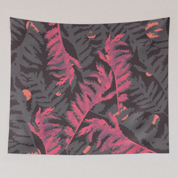 Item preview, Circle Leaf Warm Pattern designed and sold by Robin Jensen.