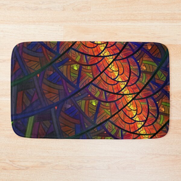 Item preview, Stained Glass - Fractal Style designed and sold by Lyle Hatch.