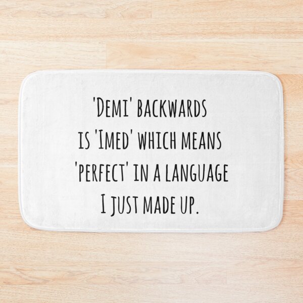 Item preview, 'DEMI IS IMED'  designed and sold by lovaticart.