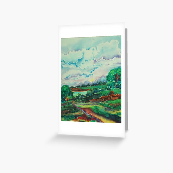 A Walk in the Park Greeting Card
