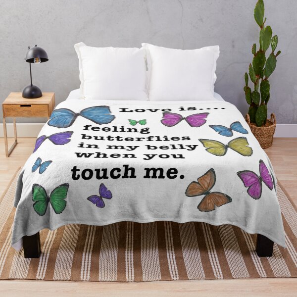 Item preview, Love is.... feeling butterflies in my belly when you touch me designed and sold by jitkaegressy.