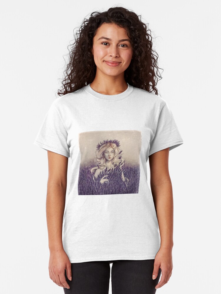 Alternate view of Lavender Classic T-Shirt