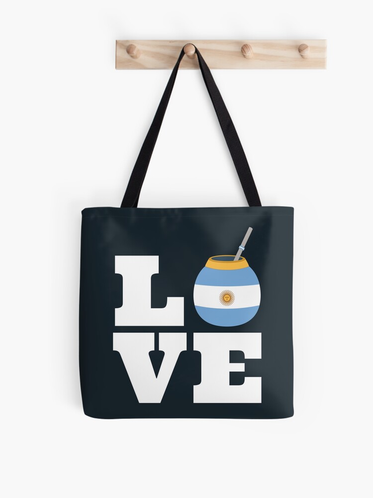 Yerba Mate With Argentina Flag | Tote Bag