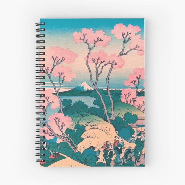 Item preview, Spring Picnic under Cherry Tree Flowers, with Mount Fuji background designed and sold by VintageArchive.
