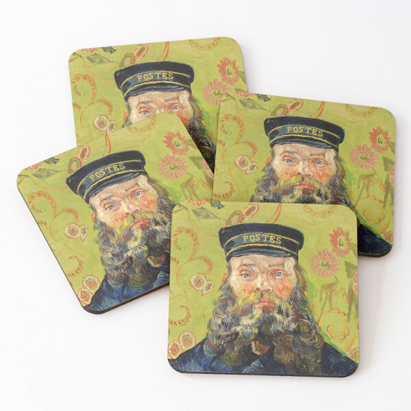 Item preview, Postman Joseph Roulin Original- Vincent Van Gogh painting designed and sold by Bebichic.