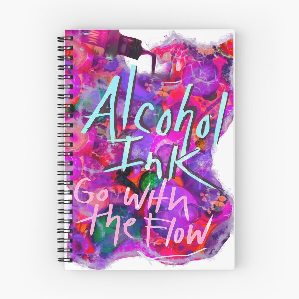 Item preview, alcohol ink-go with the flow designed and sold by Sherry Salant.
