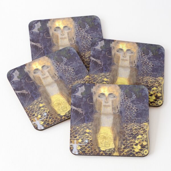 Item preview, Pallas Athene by Gustav Klimt Art Nouveau designed and sold by Bebichic.