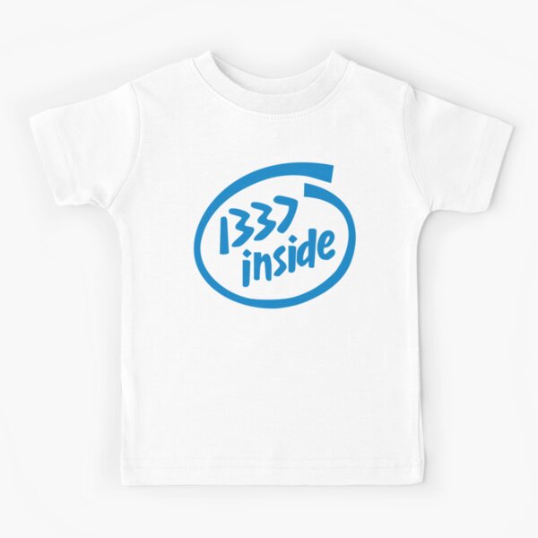 Pwned Kids T Shirts Redbubble - 1337 ftw roblox