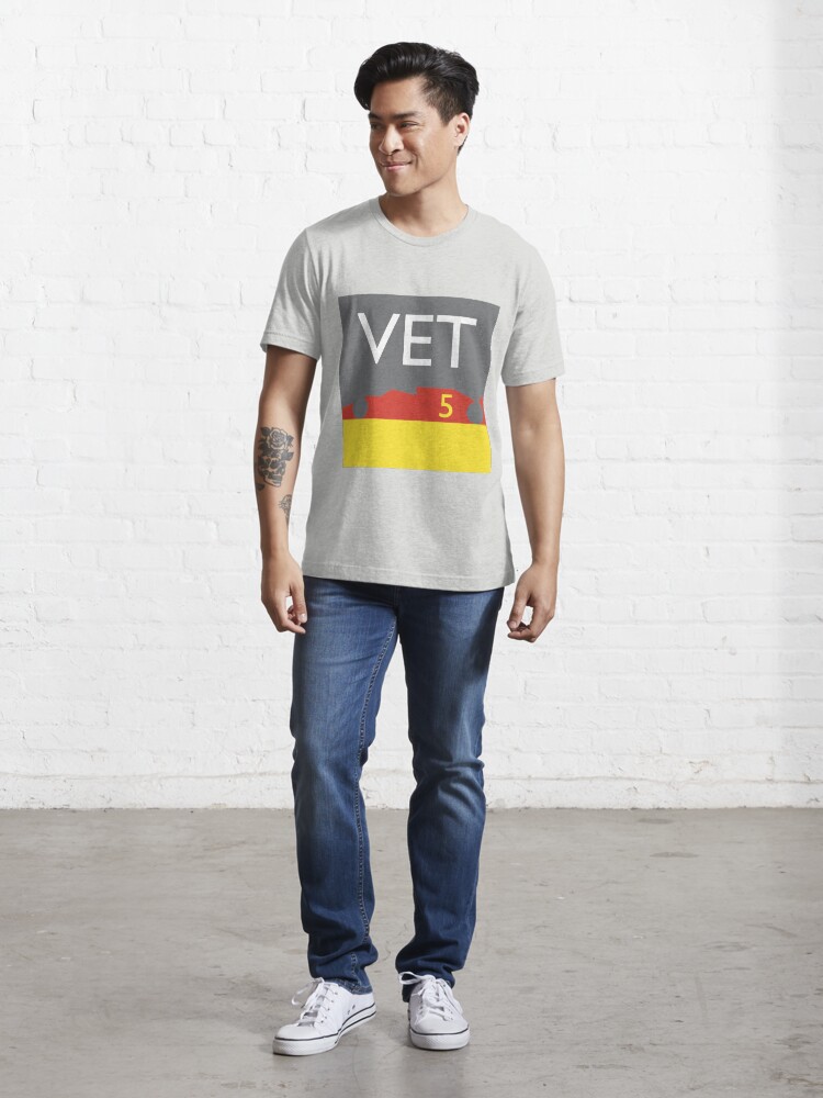 Alternate view of Sebastian Vettel - Scuderia Ferrari 2020 Essential T-Shirt