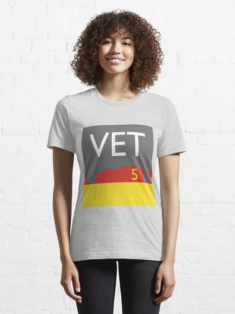 Alternate view of Sebastian Vettel - Scuderia Ferrari 2020 Essential T-Shirt