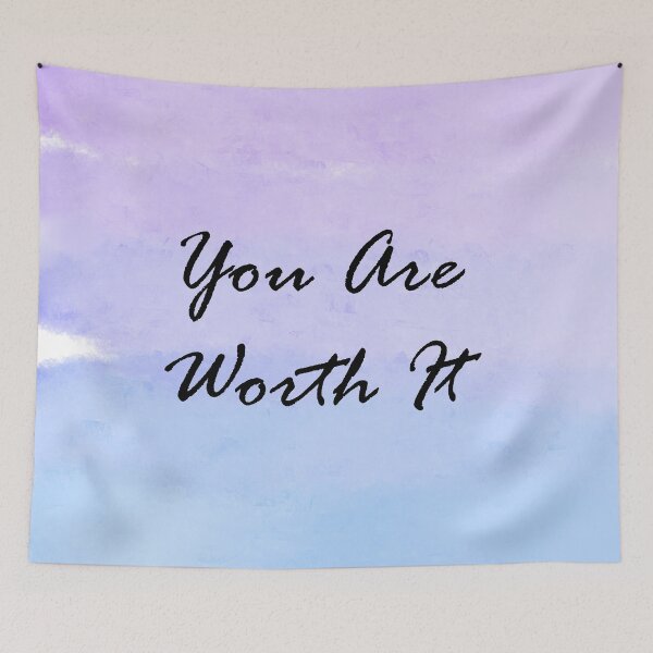 Item preview, You are woth it designed and sold by MissMarvel15.