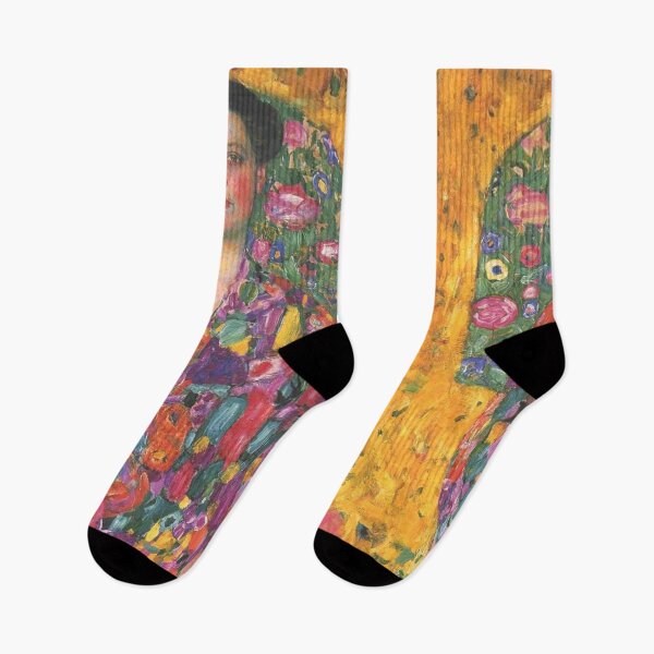 Item preview, Portrait of Eugenia Primavesi by Gustav Klimt - Art Nouveau Symbolism designed and sold by Bebichic.