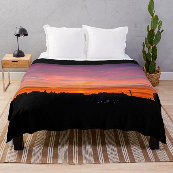 Item preview, #73 Kegworth Village Sunset designed and sold by phutball.
