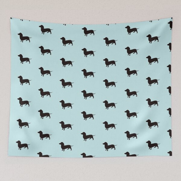 Item preview, dachshund in silhouette designed and sold by designInk.