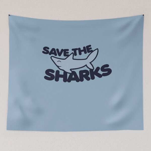 Item preview, Save the Sharks designed and sold by FrictionMaxxing.