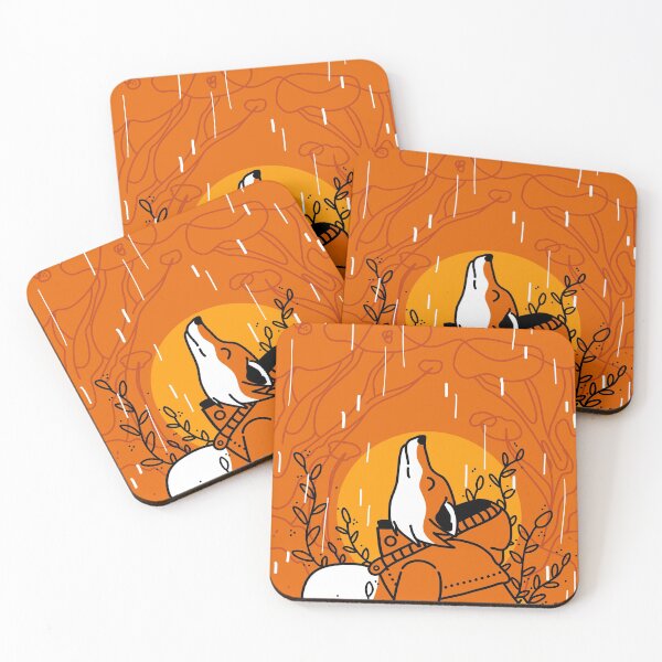 Item preview, Rainy fox designed and sold by martasketches.