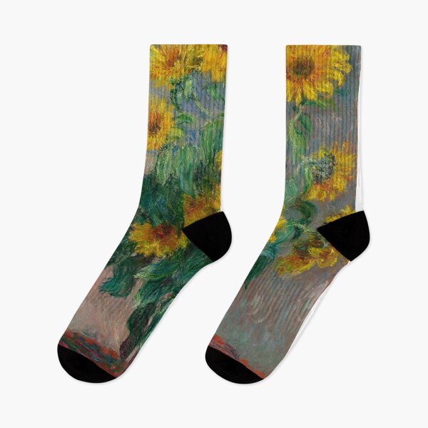 Item preview, Claude Monet - Bouquet of Sunflowers - French painting Tournesols designed and sold by Bebichic.