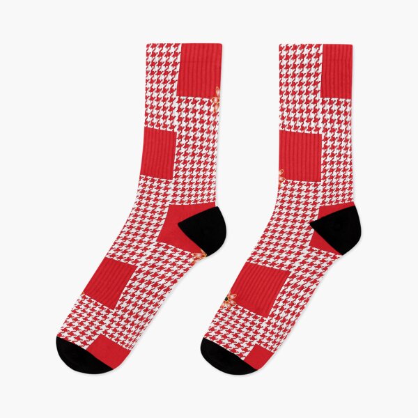 Item preview, Red Hot Houndstooth designed and sold by srwdesign.