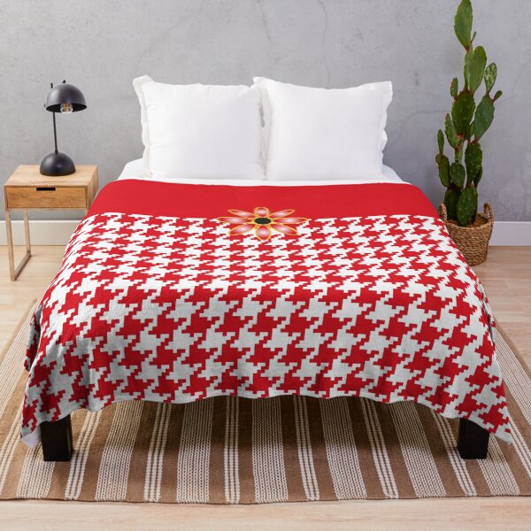 Item preview, Red Hot Houndstooth designed and sold by srwdesign.