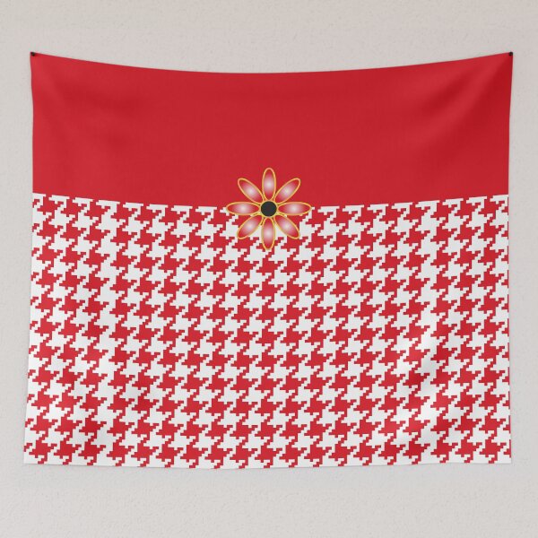 Item preview, Red Hot Houndstooth designed and sold by srwdesign.