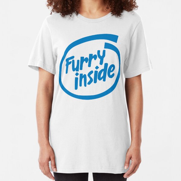 Furry Inside Slim Fit T-Shirt