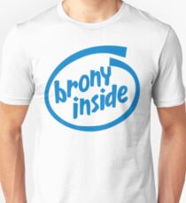 Camiseta unisex Brony Inside