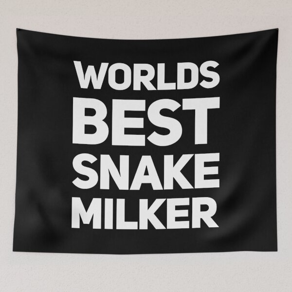 Item preview, Worlds Best Snake Milker Reptile Lover Pet  designed and sold by BiagioDeFranco.