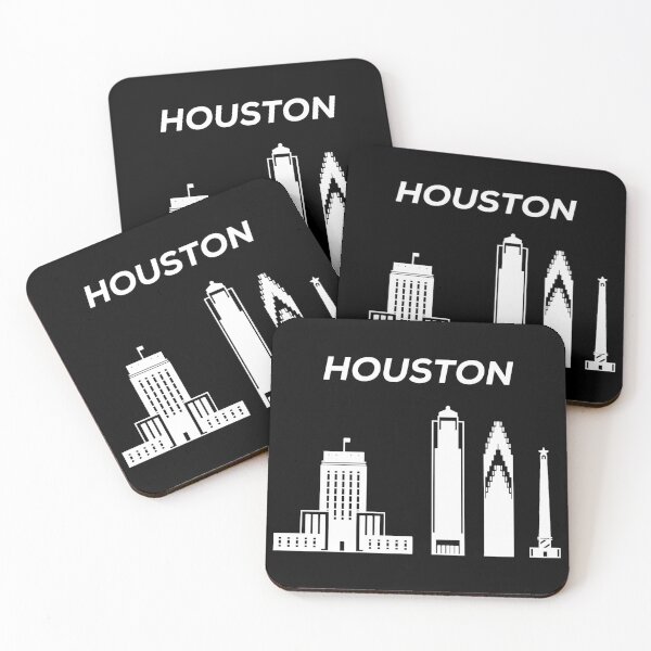 Item preview, Houston Skyline, Texas, USA designed and sold by marosharaf.