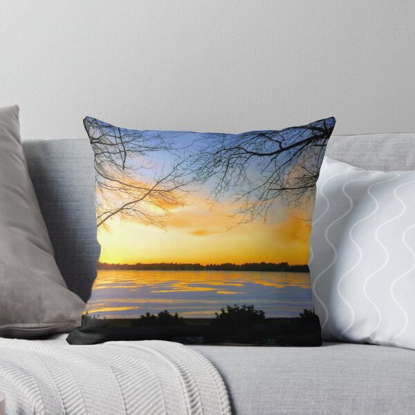 Item preview, Iced Over - Lake Sunset designed and sold by sensameleon.