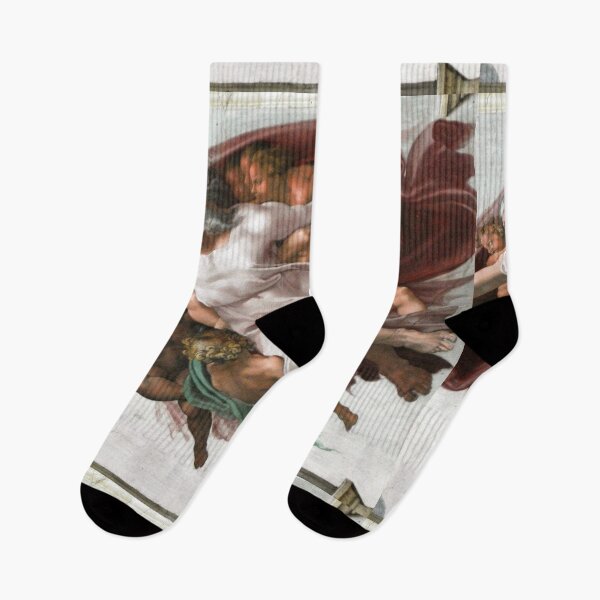 Item preview, The creation of Adam - Michelangelo painting Part 2 designed and sold by Bebichic.