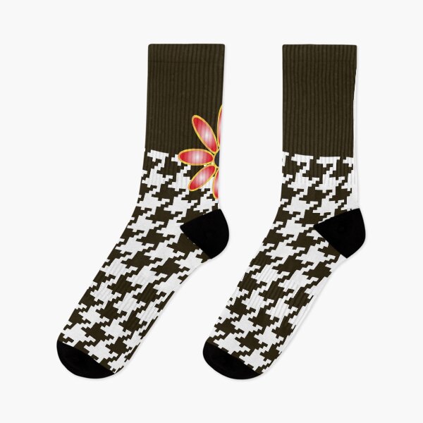 Item preview, Black Licorice Houndstooth designed and sold by srwdesign.