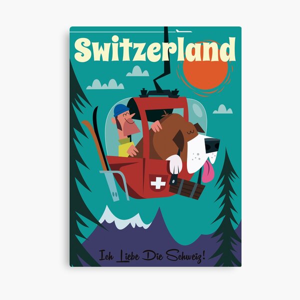 Item preview, Switzerland Poster designed and sold by GAGodel.