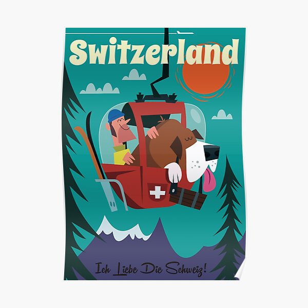 Switzerland Poster Poster