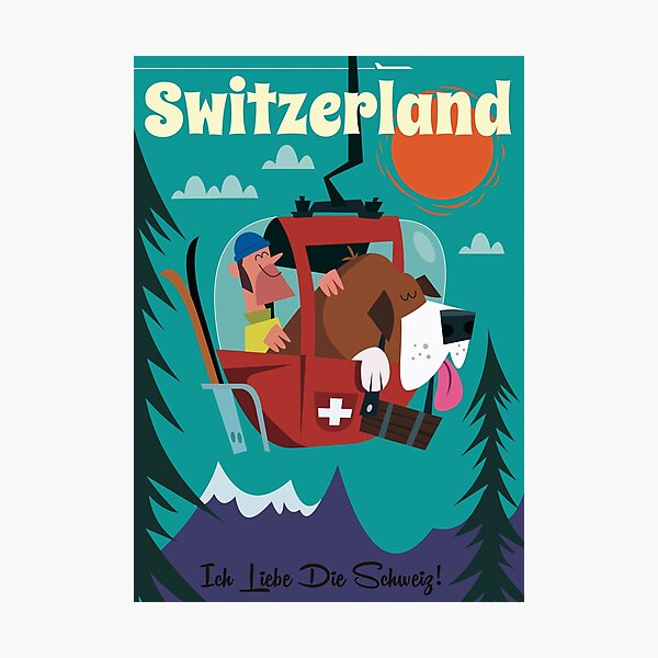 Item preview, Switzerland Poster designed and sold by GAGodel.