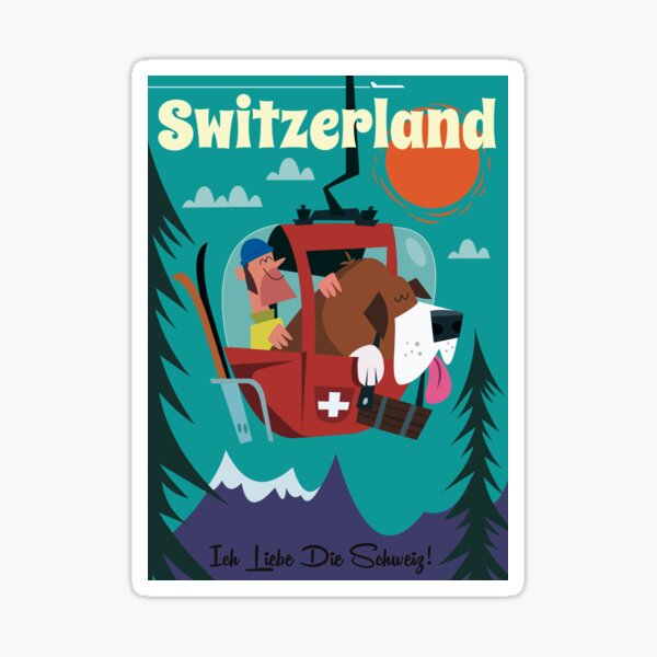 Item preview, Switzerland Poster designed and sold by GAGodel.