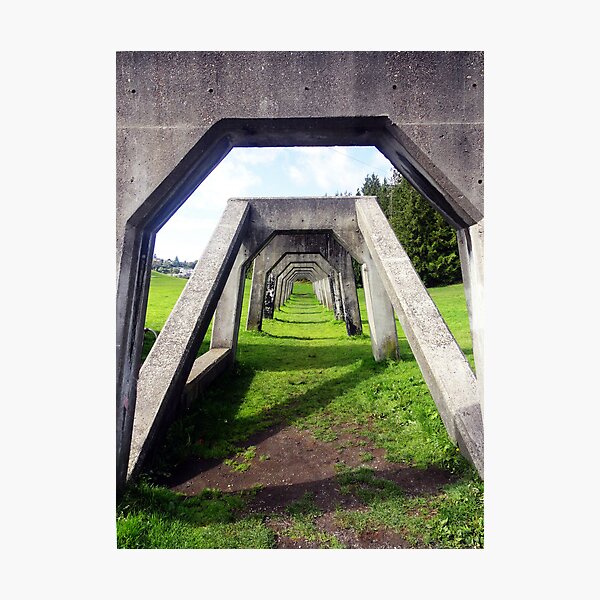 Artikelvorschau, Concrete Trestles entworfen und verkauft von Goudy.